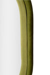 Specchio Da Muro Antony Velluto Verde cm 60x4x90 (Misura Spec. cm 44,5x74,5) (2)