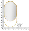 Specchio Da Muro App/Abiti cm 40x5,5x79,5 (4)