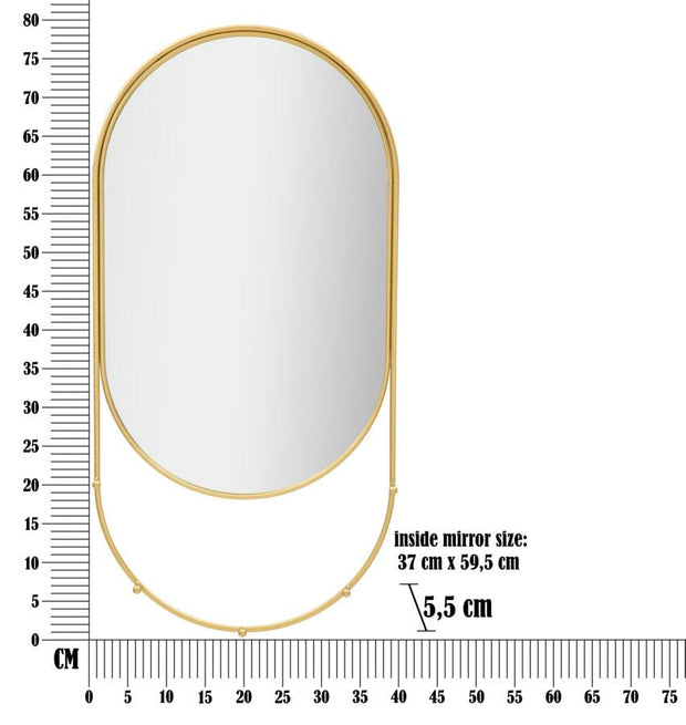 Specchio Da Muro App/Abiti cm 40x5,5x79,5 (4)
