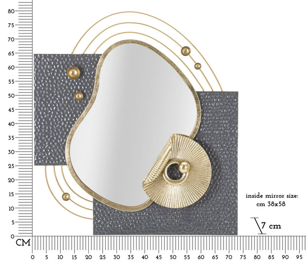 Specchio Da Muro Art cm 72,4x7x80 (5)