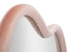 Specchio Da Muro Cloud Velluto Rosa cm 90x4x60 (Misura Specchio cm 82x52) (3)