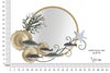 Specchio Da Muro Fish cm 88,9x7,6x65,4 (5)