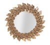 Specchio Da Muro Glam Petal Rame cm Ø 73x5