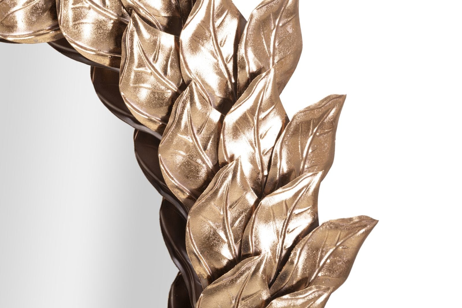Specchio Da Muro Glam Petal Rame cm Ø 73x5 (4)