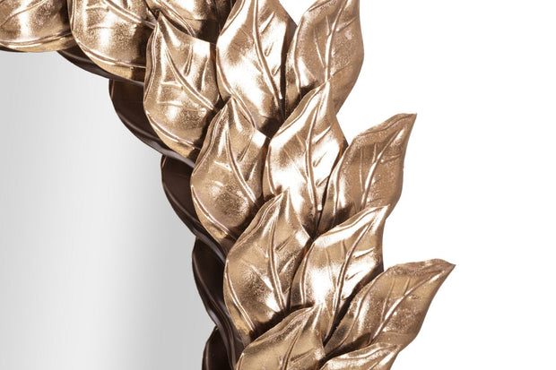 Specchio Da Muro Glam Petal Rame cm Ø 73x5 (4)