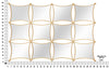 Specchio Da Muro Jalo cm 133x3x90 (5)
