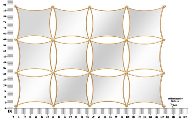 Specchio Da Muro Jalo cm 133x3x90 (5)