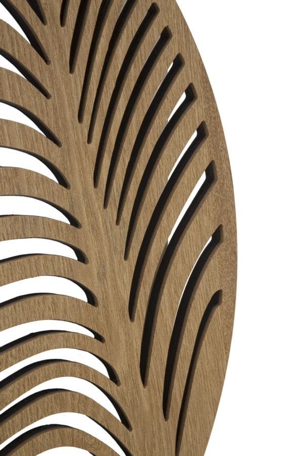 Specchio Da Muro Leaffy cm Ø 60x1,5 (Misura Specchio cm 39x60) (1)