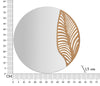 Specchio Da Muro Leaffy cm Ø 60x1,5 (Misura Specchio cm 39x60) (5)
