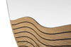 Specchio Da Muro Lines cm 50x1,5x80 (Misura Specchio cm 50x62) (2)