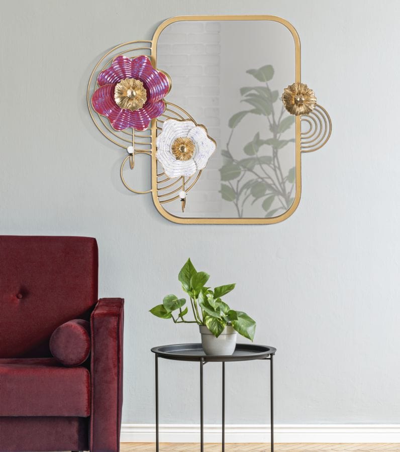 Specchio Da Muro Lovis cm 75x9,5x64,1 (4)