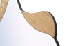Specchio Da Muro Star cm Ø 80x1 (Misura Specchio cm 65x74) (2)