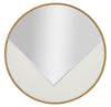 Specchio Da Muro Tolosa cm Ø 80x4 (Misura Specchio cm 73x64)