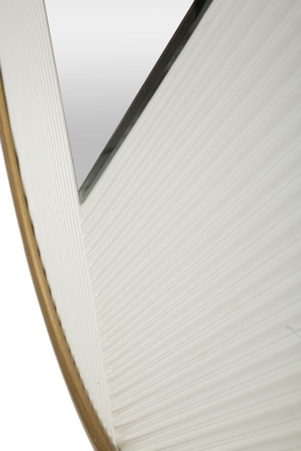 Specchio Da Muro Tolosa cm Ø 80x4 (Misura Specchio cm 73x64) (3)