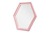 Specchio Da Muro Tony Velluto Rosa/Mix cm 75x4x80 (Misura Specchio cm 58x65) (1)