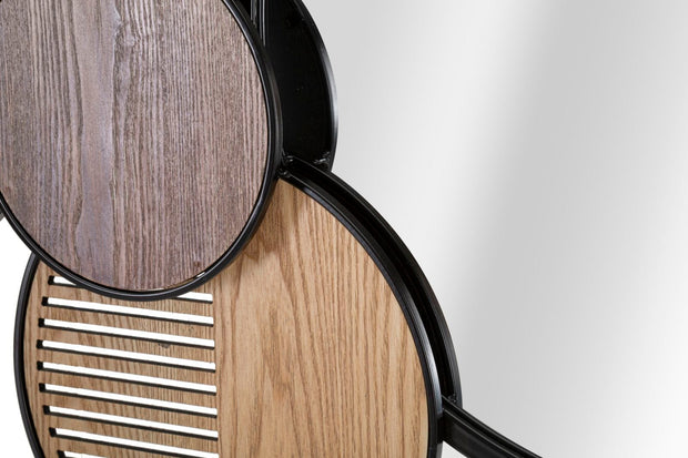 Specchio Da Muro Woody cm 123,2x4,4x63,5 (2)