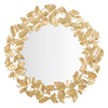 Specchio Foglie Round cm Ø 87x2,5 (Misura Specchio cm Ø 60)