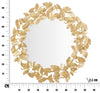 Specchio Foglie Round cm Ø 87x2,5 (Misura Specchio cm Ø 60) (4)
