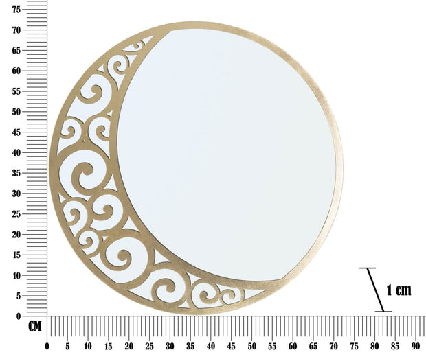 Specchio Luna Astratta cm Ø 72x1 (4)