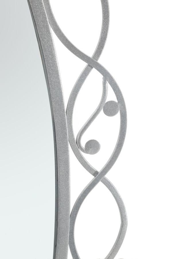 Specchio Oval Silver cm 60x2,5x110 (2)