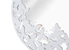 Specchio Rotondo White Butterfly cm 62,5x2,3 (Misura Interna cm Ø 60) (1)