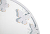 Specchio Rotondo White Butterfly cm 62,5x2,3 (Misura Interna cm Ø 60) (2)