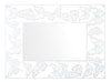 Specchio White Butterfly cm 85x1x115