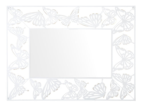 Specchio White Butterfly cm 85x1x115