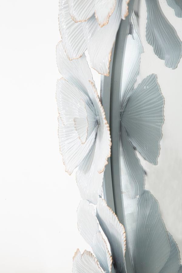 Specchio White Flower cm 82x2,6x85,5 (Misura Interna cm Ø 62) (3)