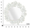 Specchio White Flower cm 82x2,6x85,5 (Misura Interna cm Ø 62) (5)