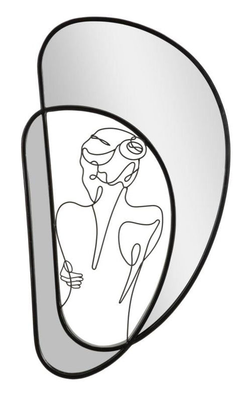 Spechio Da Muro Nudity cm 40,6x3,2x70,5