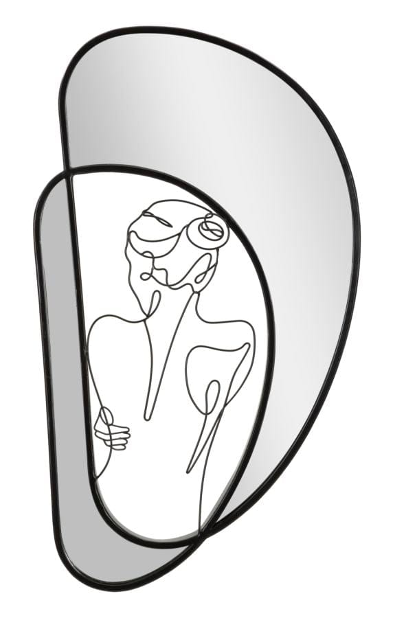 Spechio Da Muro Nudity cm 40,6x3,2x70,5