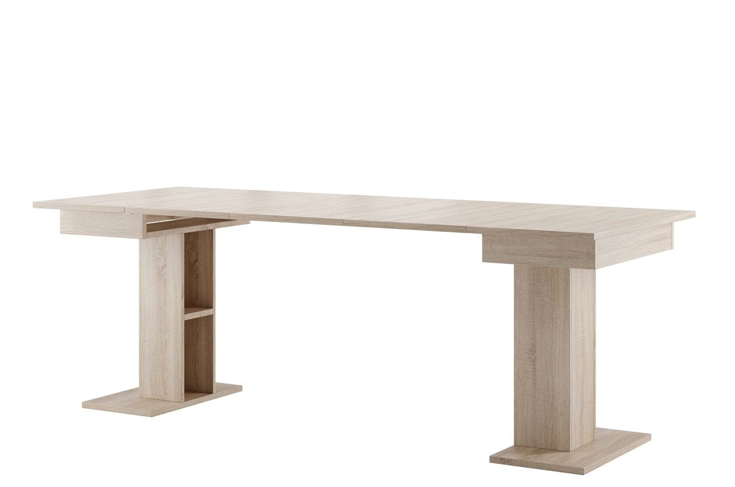 Star 05 Tavolo allungabile in rovere Sonoma, L85-220xL85xH77 cm (5)