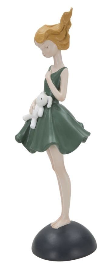 Statuetta Dolly C/Coniglietto cm 11,5x10x33,5 (1)