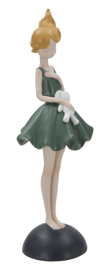 Statuetta Dolly C/Coniglietto cm 11,5x10x33,5 (2)