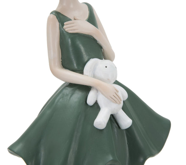 Statuetta Dolly C/Coniglietto cm 11,5x10x33,5 (5)