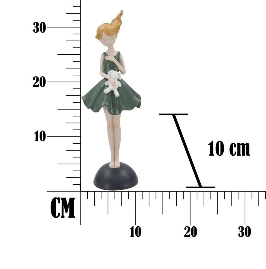 Statuetta Dolly C/Coniglietto cm 11,5x10x33,5 (6)