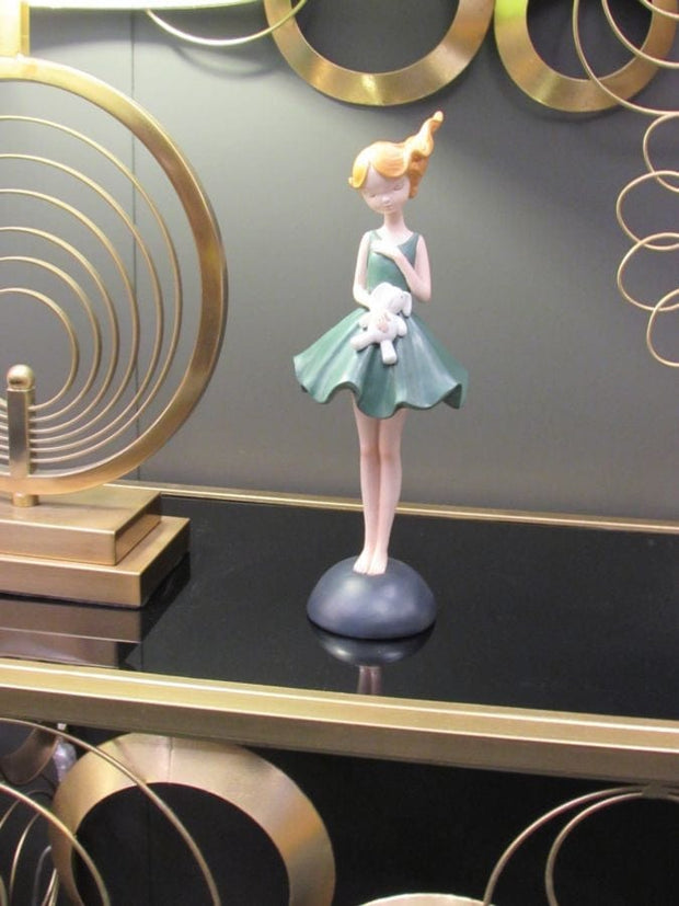 Statuetta Dolly C/Coniglietto cm 11,5x10x33,5 (7)