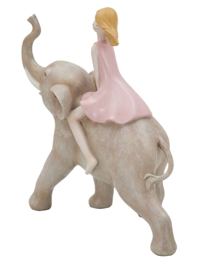Statuetta Dolly Su Elefante cm 22x10x21 (1)