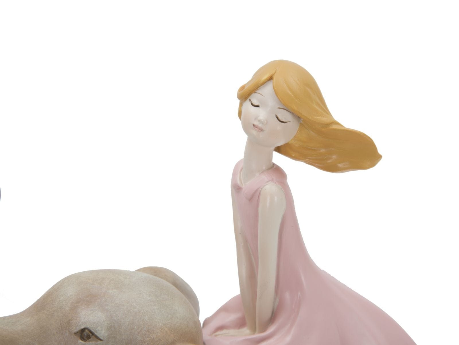 Statuetta Dolly Su Elefante cm 22x10x21 (5)