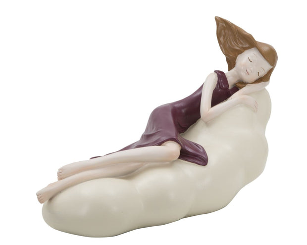 Statuetta Dolly Su Nuvola cm 25x11x16