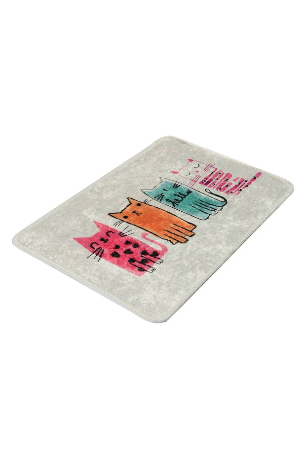 Tappetino per bagno Baby Cats Multicolore, 40 x 60 cm (1)