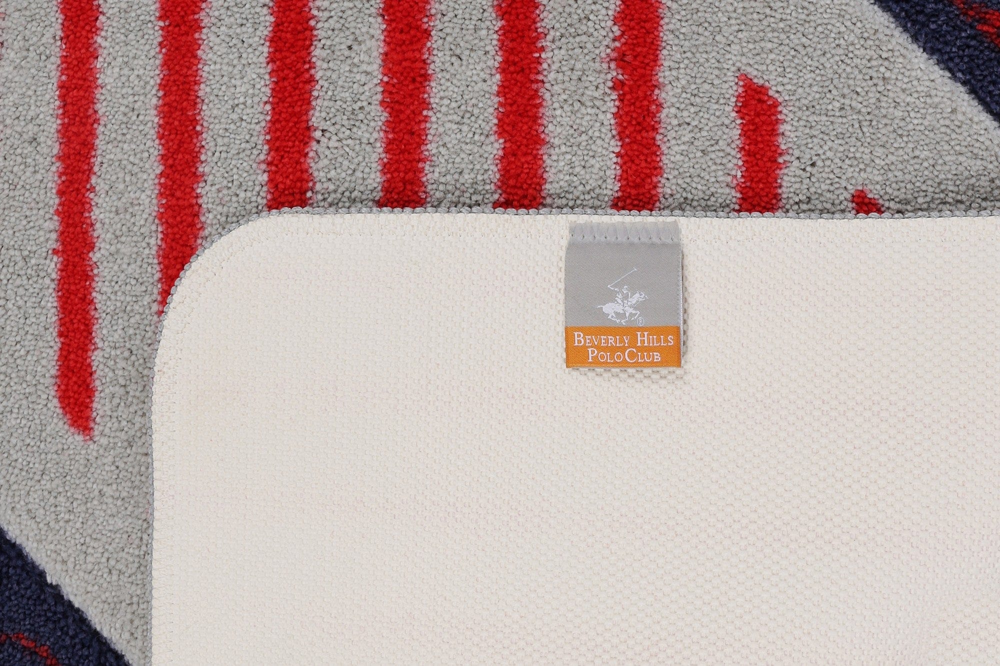 Tappetino per bagno Beverly Hills Polo Club 312 Rosso, 67 x 120 cm (2)
