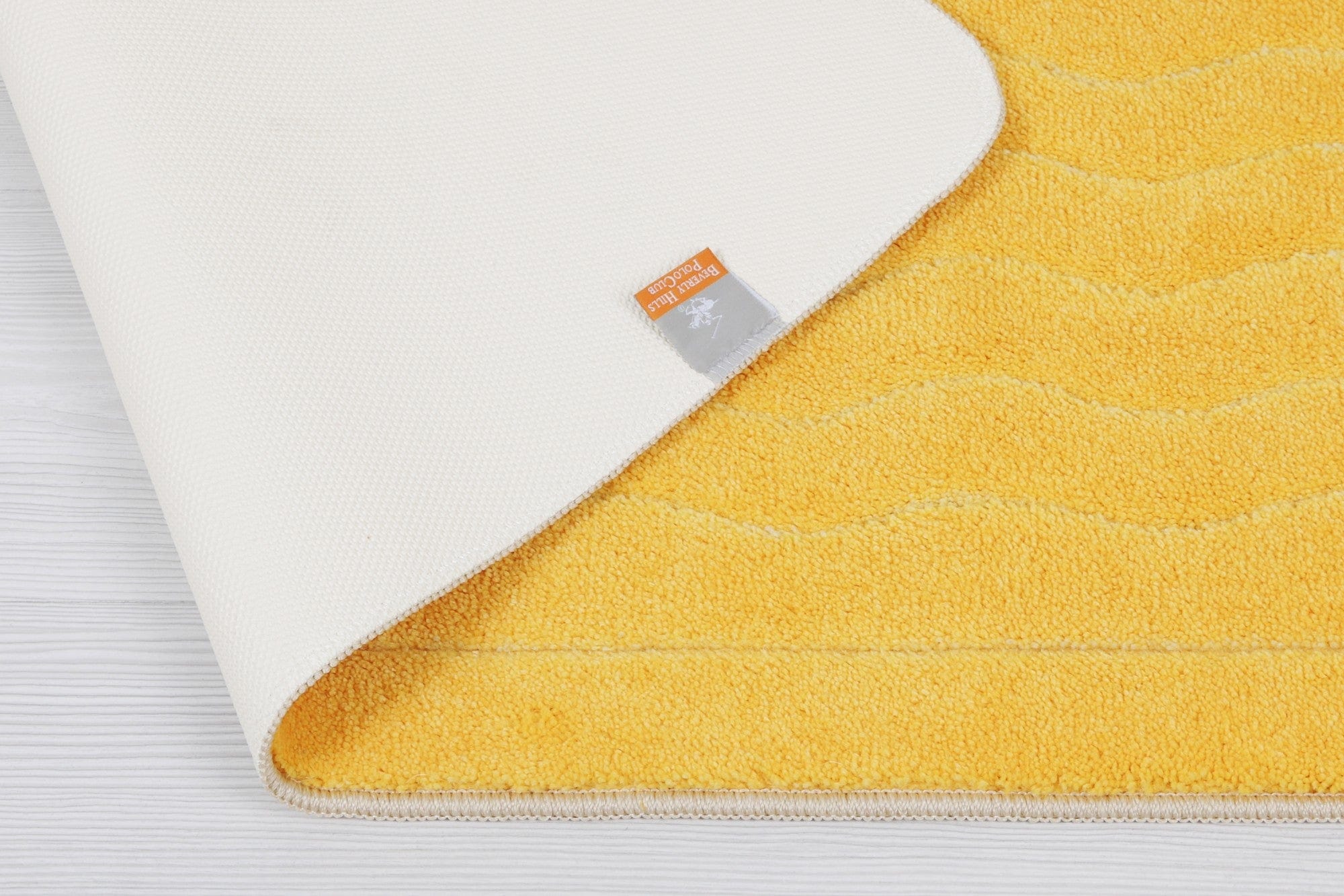 Tappetino per bagno Beverly Hills Polo Club 313 Giallo, 67 x 120 cm (4)
