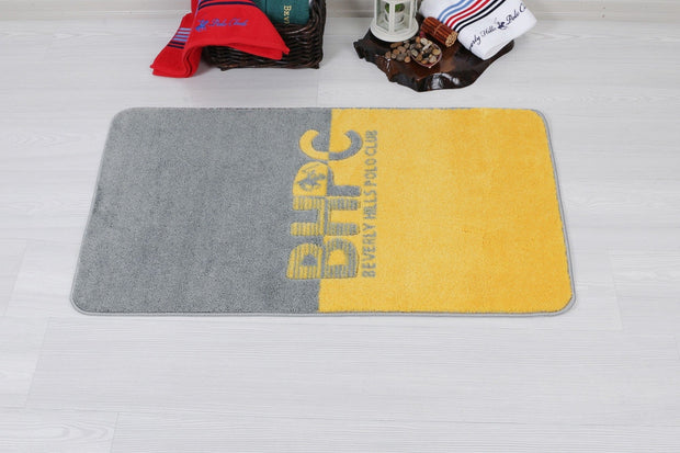Tappetino per bagno Beverly Hills Polo Club 315 Giallo, 57 x 100 cm (2)