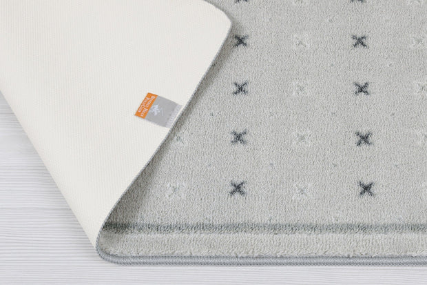 Tappetino per bagno Beverly Hills Polo Club 317 Grigio, 67 x 120 cm (3)