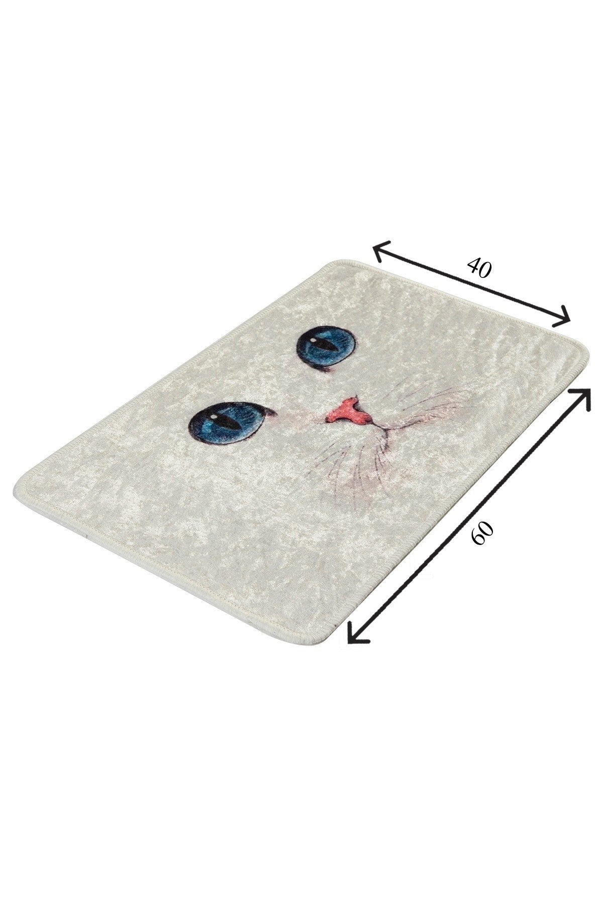 Tappetino per bagno Blue Eyes Multicolore, 40 x 60 cm (4)