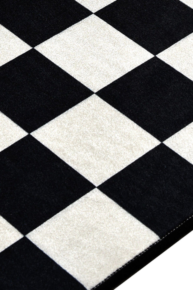 Tappetino per bagno Dama Bianco e Nero, 40 x 60 cm (2)