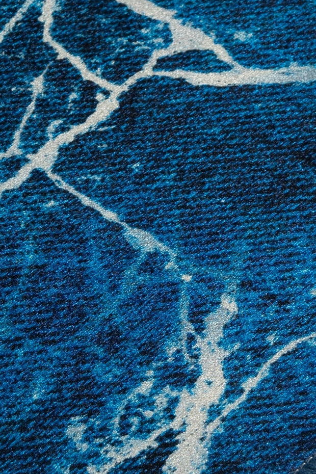 Tappetino per bagno Denim Blu, 40 x 60 cm (2)