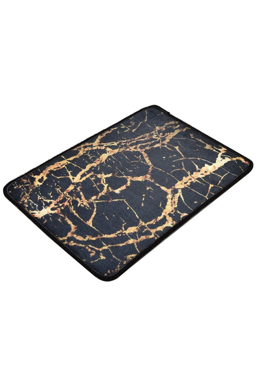 Tappetino per bagno Goldes Nero, 40 x 60 cm